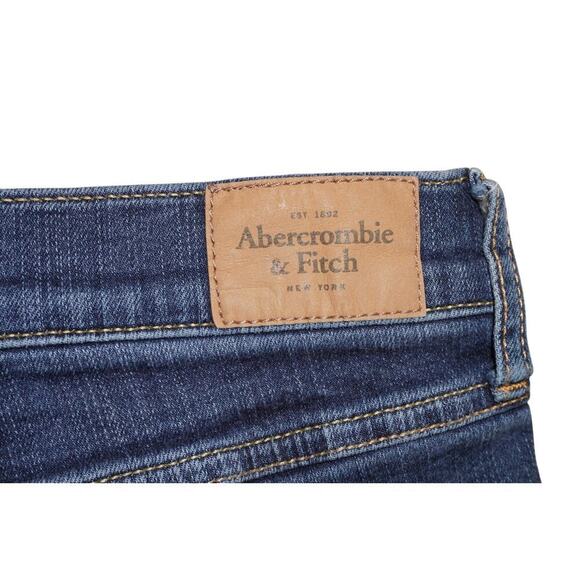 Abercrombie & Fitch Mid-Rise Cuffed Denim Shorts – Size 8 / W29 - Picture 6 of 7